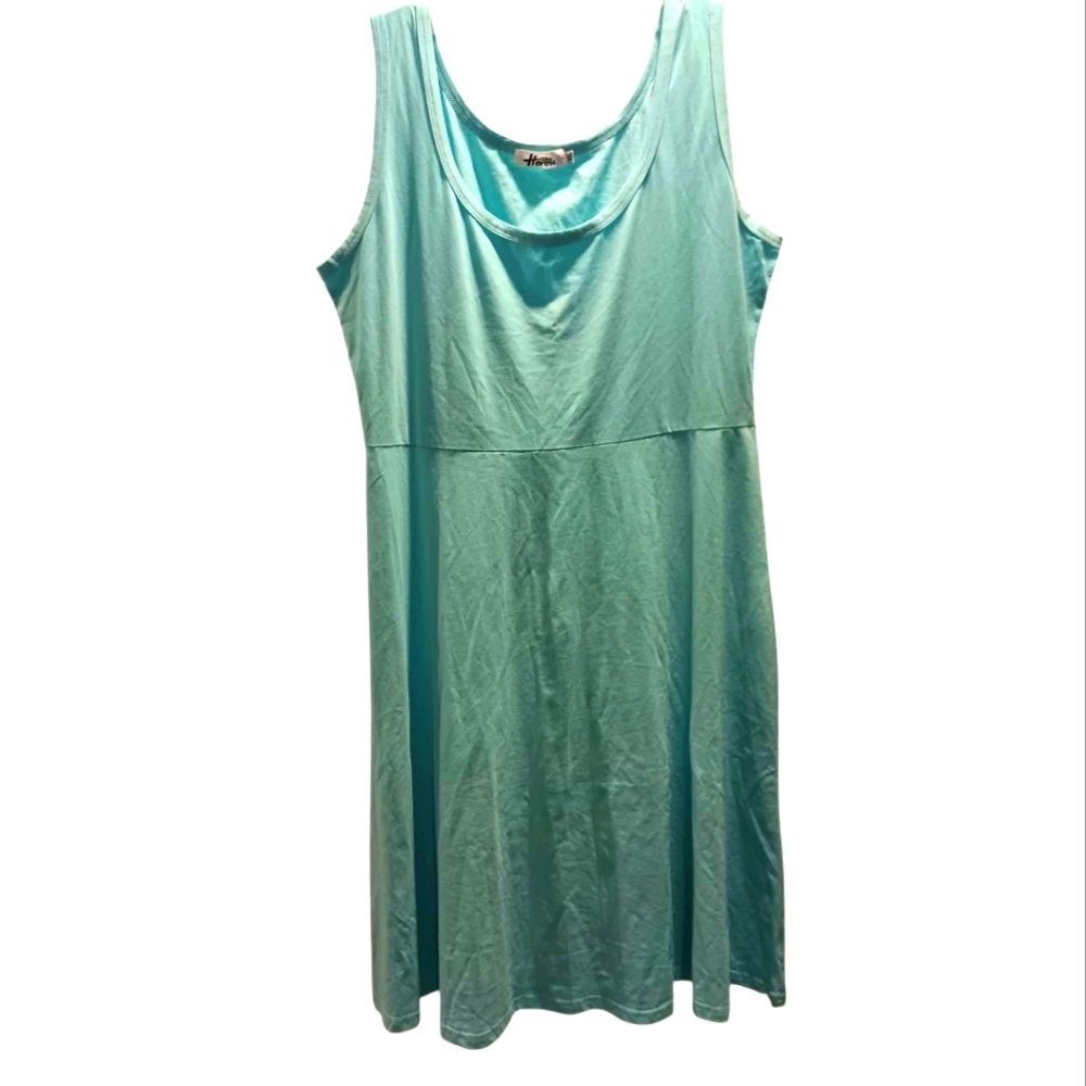 Herou Sleeveless Turquoise Dress NWOT